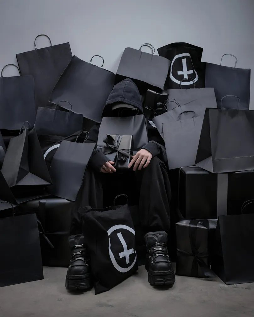 Drop Dead Clothing product management app interface