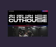 CutHouse website design